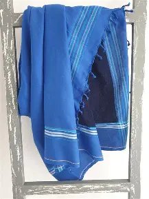 Kikoy towel with tassels